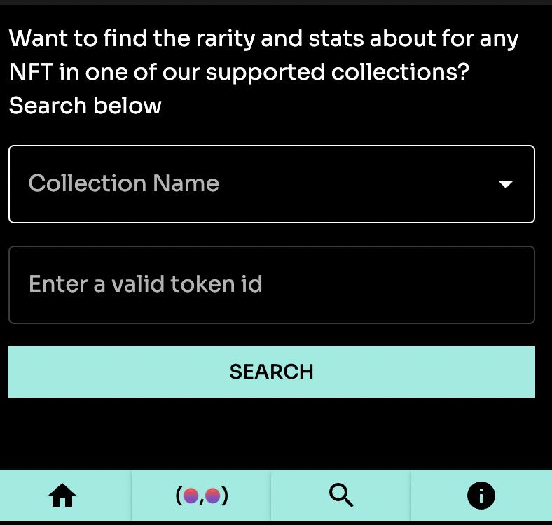 Find collections on NFTiers chrome extension